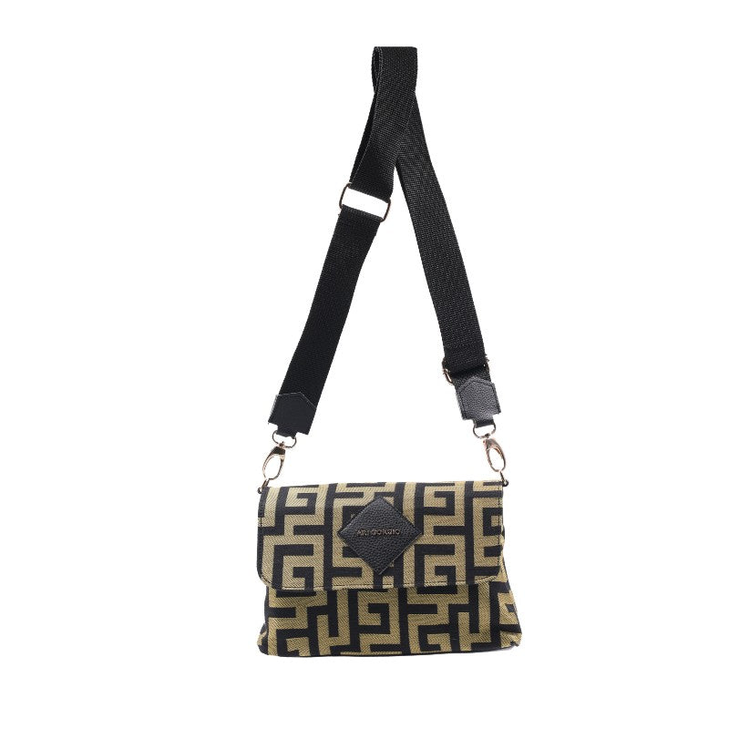 Χρυσή τσάντα χιαστί ARI GIORGIO