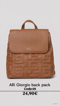 Καφέ σακίδιο πλάτης ARI GIORGIO