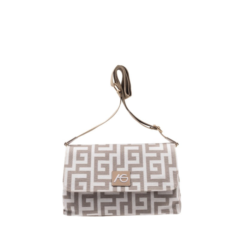 Μπεζ τσάντα χιαστί ARI GIORGIO