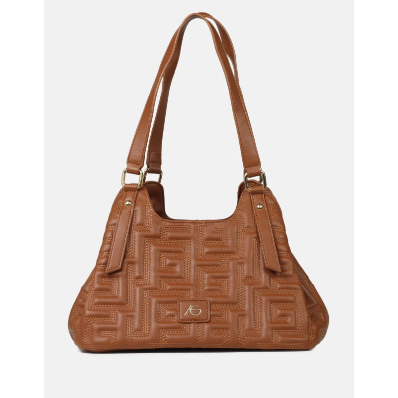 Καφέ τσάντα ώμου ARI GIORGIO