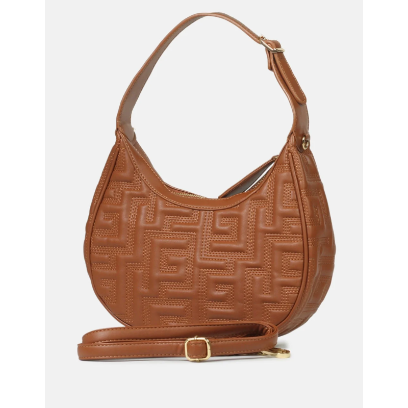 Καφέ τσάντα ώμου ARI GIORGIO